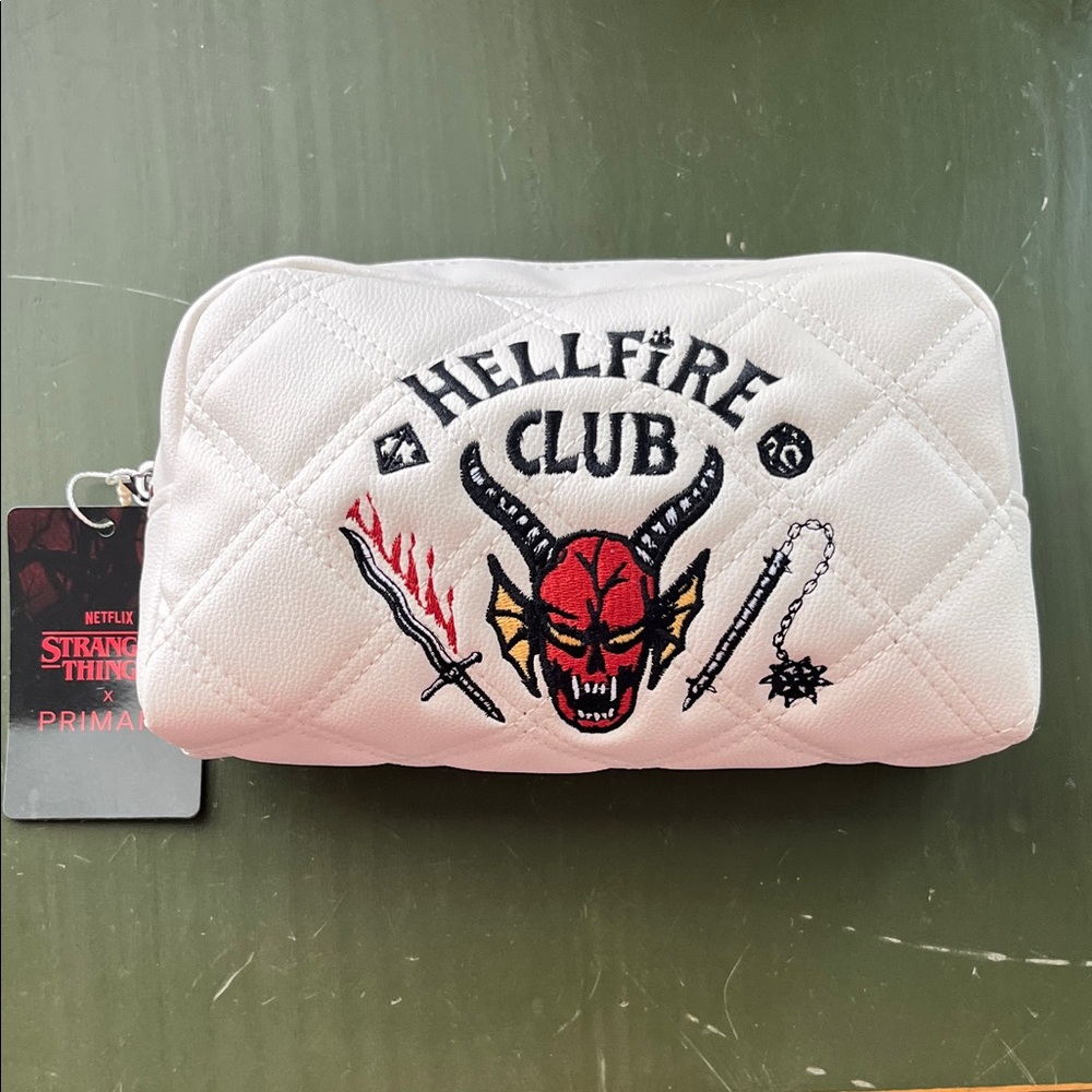 Hellfire Club Stranger Things Cosmetic  Bag